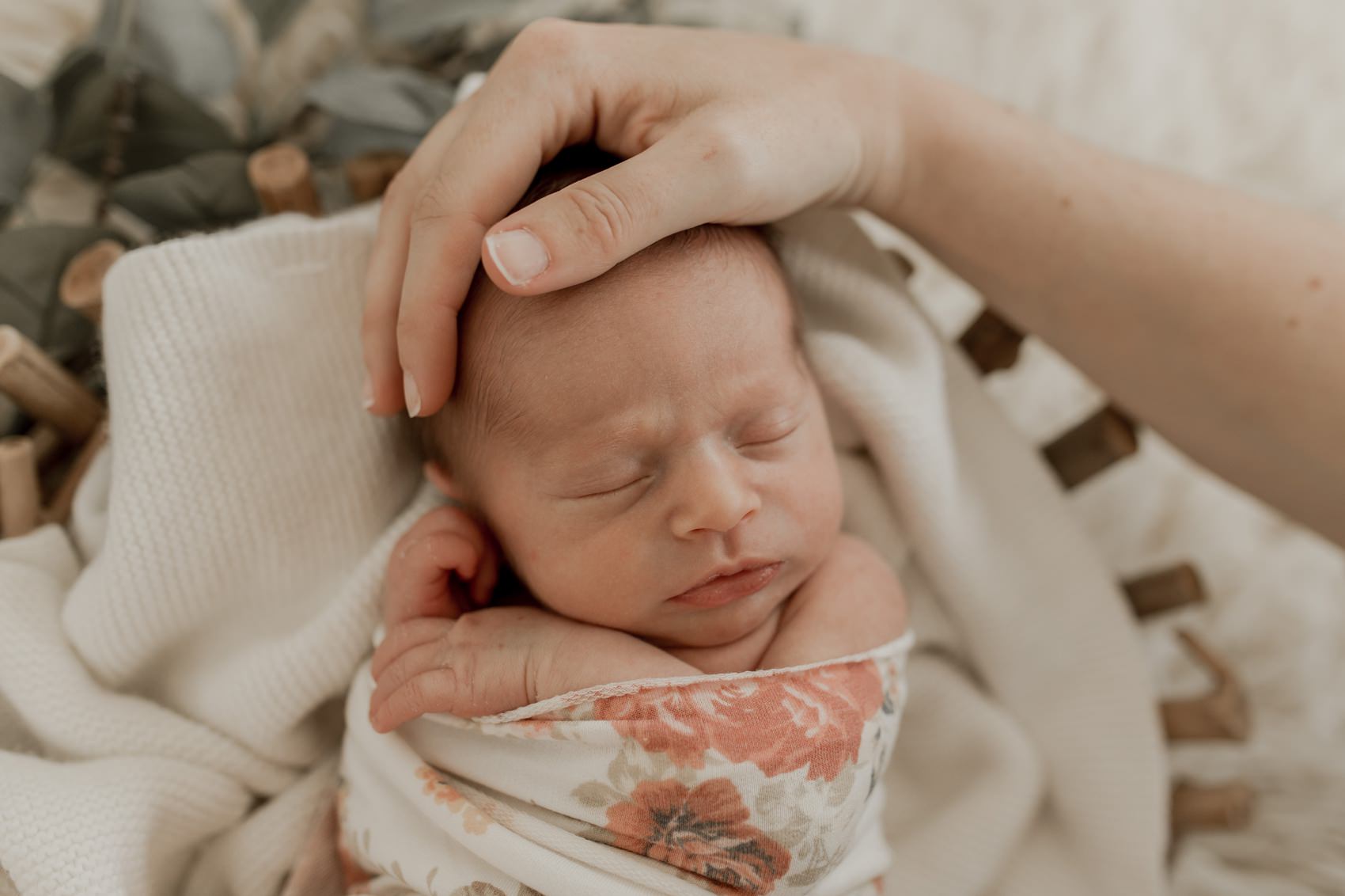 photographe nouveau né bébé posing photos artistiques calvados