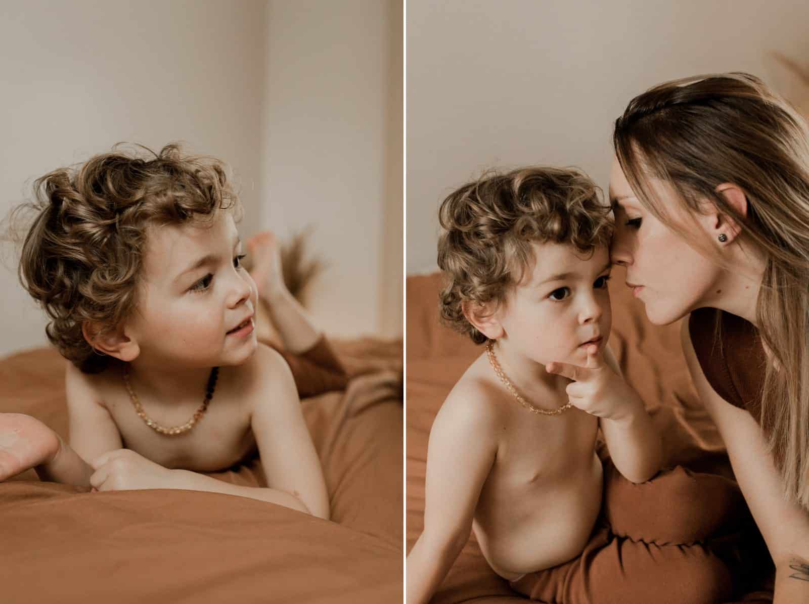 photographe vidéaste allaitement maman à caen normandie studio
